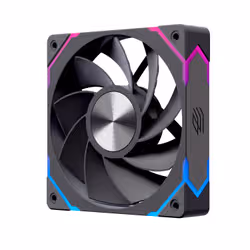 Einarex EXFN-12CI1-B sistema di raffreddamento per computer Case per computer Ventilatore 12 cm Nero 1 pz - Vista aggiuntiva 5