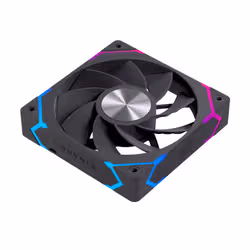 Einarex EXFN-12CI1-B sistema di raffreddamento per computer Case per computer Ventilatore 12 cm Nero 1 pz - Vista aggiuntiva 6