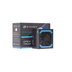 Einarex EXPS-XL5-750-BK alimentatore per computer 750 W 24-pin ATX ATX Nero - Vista aggiuntiva 5