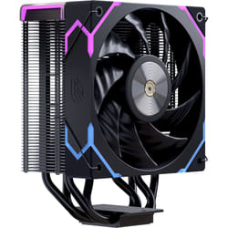 Einarex EXAC-GL-100-R-B sistema di raffreddamento per computer Processore Raffreddatore d'aria 12 cm Nero