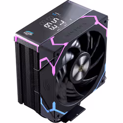 Einarex EXAC-GL-100-R-B sistema di raffreddamento per computer Processore Raffreddatore d'aria 12 cm Nero - Vista aggiuntiva 4