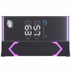 Einarex EXAC-GL-100-R-B sistema di raffreddamento per computer Processore Raffreddatore d'aria 12 cm Nero - Vista aggiuntiva 6