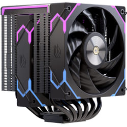 Einarex EXAC-GL-300-R-B sistema di raffreddamento per computer Processore Raffreddatore d'aria 12 cm Nero