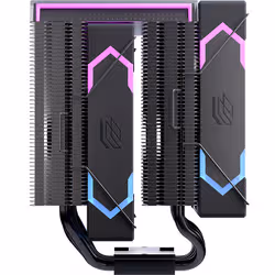 Einarex EXAC-GL-300-R-B sistema di raffreddamento per computer Processore Raffreddatore d'aria 12 cm Nero - Vista aggiuntiva 3