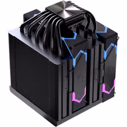 Einarex EXAC-GL-300-R-B sistema di raffreddamento per computer Processore Raffreddatore d'aria 12 cm Nero - Vista aggiuntiva 5