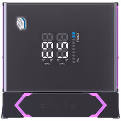 Einarex EXAC-GL-300-R-B sistema di raffreddamento per computer Processore Raffreddatore d'aria 12 cm Nero - Vista aggiuntiva 6