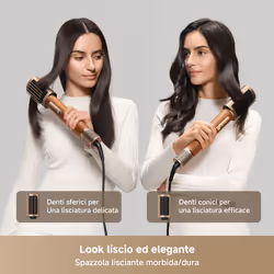 Dreame AirStyle Pro 7-in-1, Asciugatura Rapida, 2 Cilindri Arricciacapelli, Volume e Styling, Riduzione Crespo, Confezione in Pelle, Sistema Magnetico per Accessori - Vista aggiuntiva 5