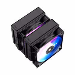 Ocypus Delta A62 ARGB Processore Raffreddatore d'aria 12 cm Nero 1 pz - Vista aggiuntiva 2