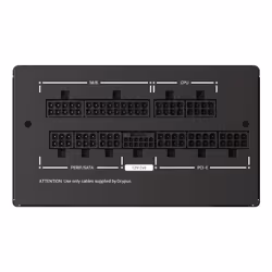 Ocypus Iota P1000 alimentatore per computer 1000 W 24-pin ATX ATX Nero - Vista aggiuntiva 4