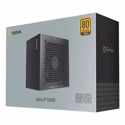 Ocypus Iota P1000 alimentatore per computer 1000 W 24-pin ATX ATX Nero - Vista aggiuntiva 6