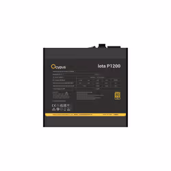 Ocypus IOTA-P1200-G1FFBK024X-EU alimentatore per computer 1200 W Nero - Vista aggiuntiva 5