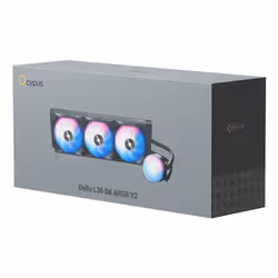 Ocypus Delta L36 ARGB V2 Processore Raffreddatore di liquidi tutto in uno 12 cm Nero 1 pz - Vista aggiuntiva 8