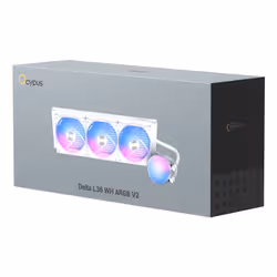 Ocypus Delta L36 ARGB V2 Processore Raffreddatore di liquidi tutto in uno 12 cm Bianco 1 pz - Vista aggiuntiva 8