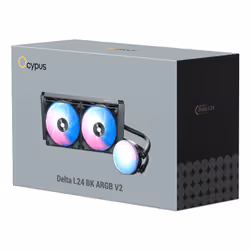 Ocypus Delta L24 ARGB V2 Processore Raffreddatore di liquidi tutto in uno 12 cm Nero 1 pz - Vista aggiuntiva 8