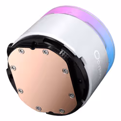 Ocypus Delta L24 ARGB V2 Raffreddamento a liquido AIO processore 2 ventole Bianco - Vista aggiuntiva 3