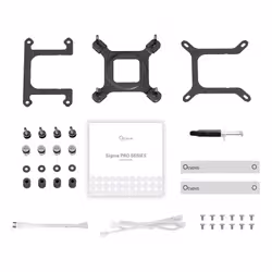 Ocypus Sigma L36 PRO Processore Raffreddatore di liquidi tutto in uno 12 cm Bianco 1 pz - Vista aggiuntiva 6