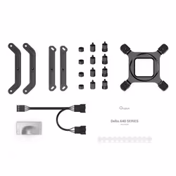 Ocypus Delta A40 Elite Dual Fan Processore Raffreddatore d'aria 12 cm Nero 1 pz - Vista aggiuntiva 8
