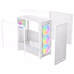 Ocypus Delta C70 ARGB Midi Tower Bianco - Vista aggiuntiva 8