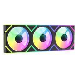 Ocypus Gamma F36 ARGB Case per computer Ventilatore 12 cm Nero 1 pz
