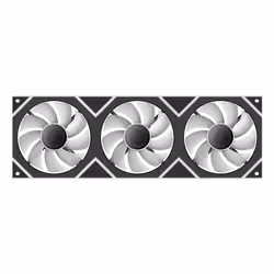 Ocypus Gamma F36 ARGB Case per computer Ventilatore 12 cm Nero 1 pz - Vista aggiuntiva 5