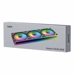 Ocypus Gamma F36 ARGB Case per computer Ventilatore 12 cm Nero 1 pz - Vista aggiuntiva 7
