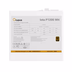 Ocypus Iota P1200 WH alimentatore per computer 1200 W 24-pin ATX ATX Bianco - Vista aggiuntiva 5