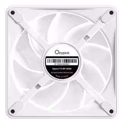 Ocypus Sigma F12 WH ARGB Case per computer Ventilatore 12 cm Bianco 1 pz - Vista aggiuntiva 6