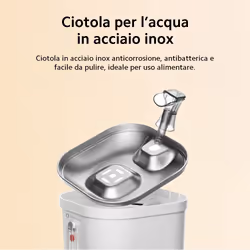 Petoneer WF004 distributore di cibo e acqua per cani e gatti Bianco Universale Abbeveratoio automatico per animali domestici - Vista aggiuntiva 7