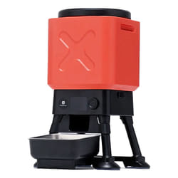 Petoneer Titan 14L distributore di cibo e acqua per cani e gatti Acrilonitrile butadiene stirene (ABS) Nero, Rosso Cane Alimentatore automatico per animali domestici