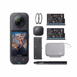 Insta360 X5 Bundle fotocamera per sport d'azione 72 MP 8K Ultra HD 25,4 / 1,28 mm (1 / 1.28") Wi-Fi 200 g - Vista aggiuntiva 8