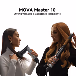 MOVA Tech Tech Master 10 Asciugacapelli e styler intelligente 110.000 giri/min con riconoscimento automatico della bocchetta, getto d’aria Coanda, trattamento con essenza, motore ad alta velocità e design leggero - Vista aggiuntiva 3
