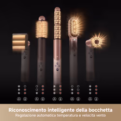 MOVA Tech Tech Master 10 Asciugacapelli e styler intelligente 110.000 giri/min con riconoscimento automatico della bocchetta, getto d’aria Coanda, trattamento con essenza, motore ad alta velocità e design leggero - Vista aggiuntiva 4