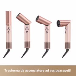 MOVA Tech Tech Master 10 Asciugacapelli e styler intelligente 110.000 giri/min con riconoscimento automatico della bocchetta, getto d’aria Coanda, trattamento con essenza, motore ad alta velocità e design leggero - Vista aggiuntiva 7