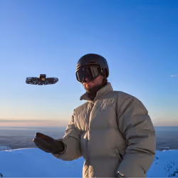 HOVERAir X1 Pro Standart 4 rotori Quadrirotore 12 MP 3840 x 2160 Pixel 1920 mAh Nero - Vista aggiuntiva 4