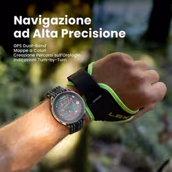 Amazfit Cheetah 2 Ultra 3,81 cm (1.5") AMOLED Digitale 480 x 480 Pixel Touch screen Titanio Wi-Fi GPS (satellitare) - Vista aggiuntiva 8