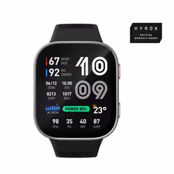 Amazfit Bip Max 5,26 cm (2.07") AMOLED Digitale 432 x 514 Pixel Touch screen Argento Wi-Fi GPS (satellitare) - Vista aggiuntiva 2