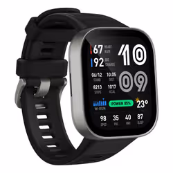 Amazfit Bip Max 5,26 cm (2.07") AMOLED Digitale 432 x 514 Pixel Touch screen Argento Wi-Fi GPS (satellitare) - Vista aggiuntiva 6