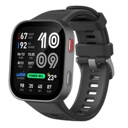 Amazfit Bip Max Smartwatch Grigio GPS cinturino silicone Nero