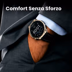 Amazfit Balance Ultra Orologio sportivo 51 mm Titanio GPS cinturino Nero - Vista aggiuntiva 3