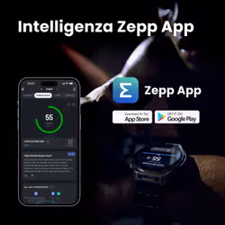 Amazfit Balance Ultra Orologio sportivo 51 mm Titanio GPS cinturino Nero - Vista aggiuntiva 7