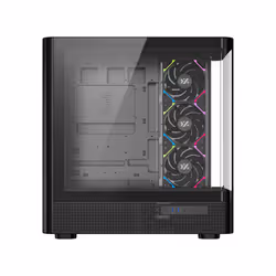 XYZ X-CS-QUANTUM-B computer case Midi Tower Nero - Vista aggiuntiva 2