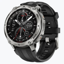KOSPET Tank T4 3,63 cm (1.43") AMOLED 48 mm Digitale 466 x 466 Pixel Touch screen Argento GPS (satellitare)