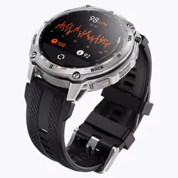 KOSPET Tank T4 3,63 cm (1.43") AMOLED 48 mm Digitale 466 x 466 Pixel Touch screen Argento GPS (satellitare) - Vista aggiuntiva 5