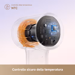Dreame Mini Flow asciuga capelli 1200 W Bianco - Vista aggiuntiva 5