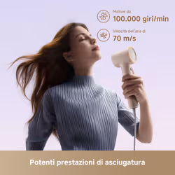Dreame Mini Flow asciuga capelli 1200 W Rosa - Vista aggiuntiva 4
