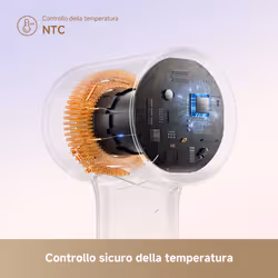 Dreame Mini Flow asciuga capelli 1200 W Rosa - Vista aggiuntiva 5