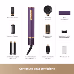 Dreame AirStyle Pro 2 Kit per lo styling dei capelli Caldo Viola 1300 W 2,8 m - Vista aggiuntiva 8
