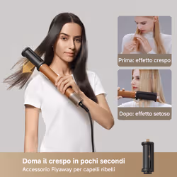 Dreame AirStyle Pro 2 Kit per lo styling dei capelli Caldo Oro 1300 W 2,8 m - Vista aggiuntiva 3