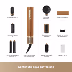 Dreame AirStyle Pro 2 Kit per lo styling dei capelli Caldo Oro 1300 W 2,8 m - Vista aggiuntiva 8