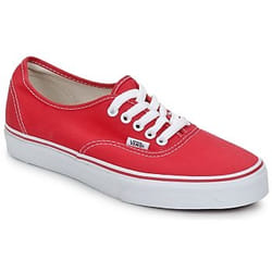 Sneakers basse Vans AUTHENTIC Rosso - 35